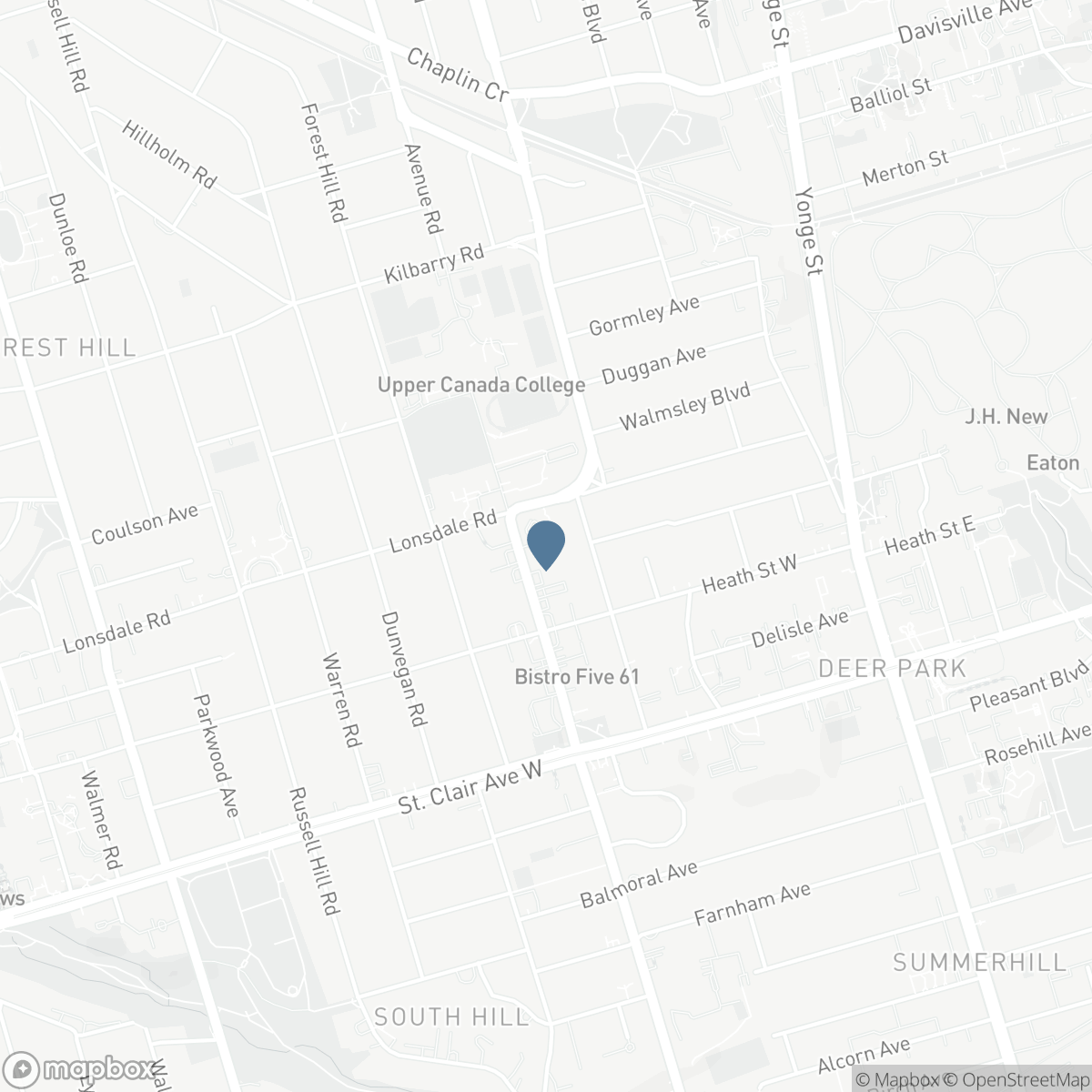 2003 - 625 AVENUE ROAD, Toronto, Ontario M4V 2K7